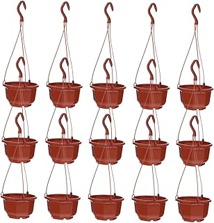 Cabilock 15 Conjuntos De Vasos De Flores Vasos Suspensos Para Plantas Cestos Suspensos Para Plantas Vasos Suspensos Para Plantas Vasos Suspensos Para Plantas Vasos Suspensos Para