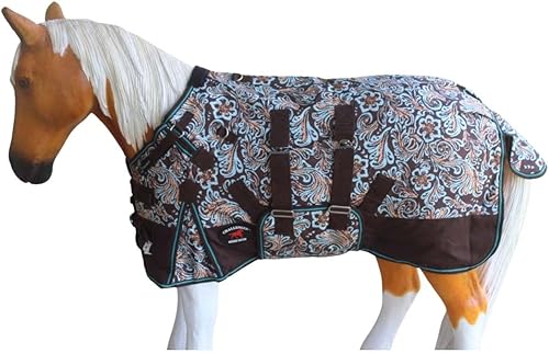 1200D - Manta de invierno en miniatura de poni de burro y caballo de potro, 51980B