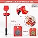 5PCS Furniture Mover with Wheels Furniture Lifter Mover Tool Set 360° Rotation Wheels Furniture Dolly 330 Lbs Capacity for Moving Heavy Furniture Refrigerator Sofa Cabinet Peel and Stick Flooring