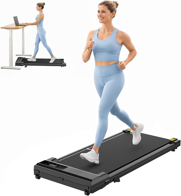 Joystride Quiet Folding Treadmill with Manual Incline, 2.5HP Under Desk Walking Pad, Basic LED Display, Shock Absorption, Space-Saving Fitness Equipment for Small Apartments - Joystride Lite