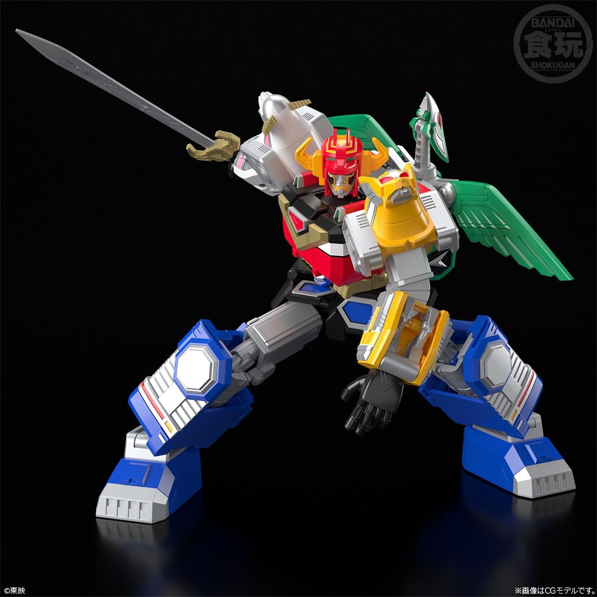 BANDAI Shokugan Modeling Project Seijuu Sentai Gingaman SMP Super Armor Shine GingaiOh Model Kit Set