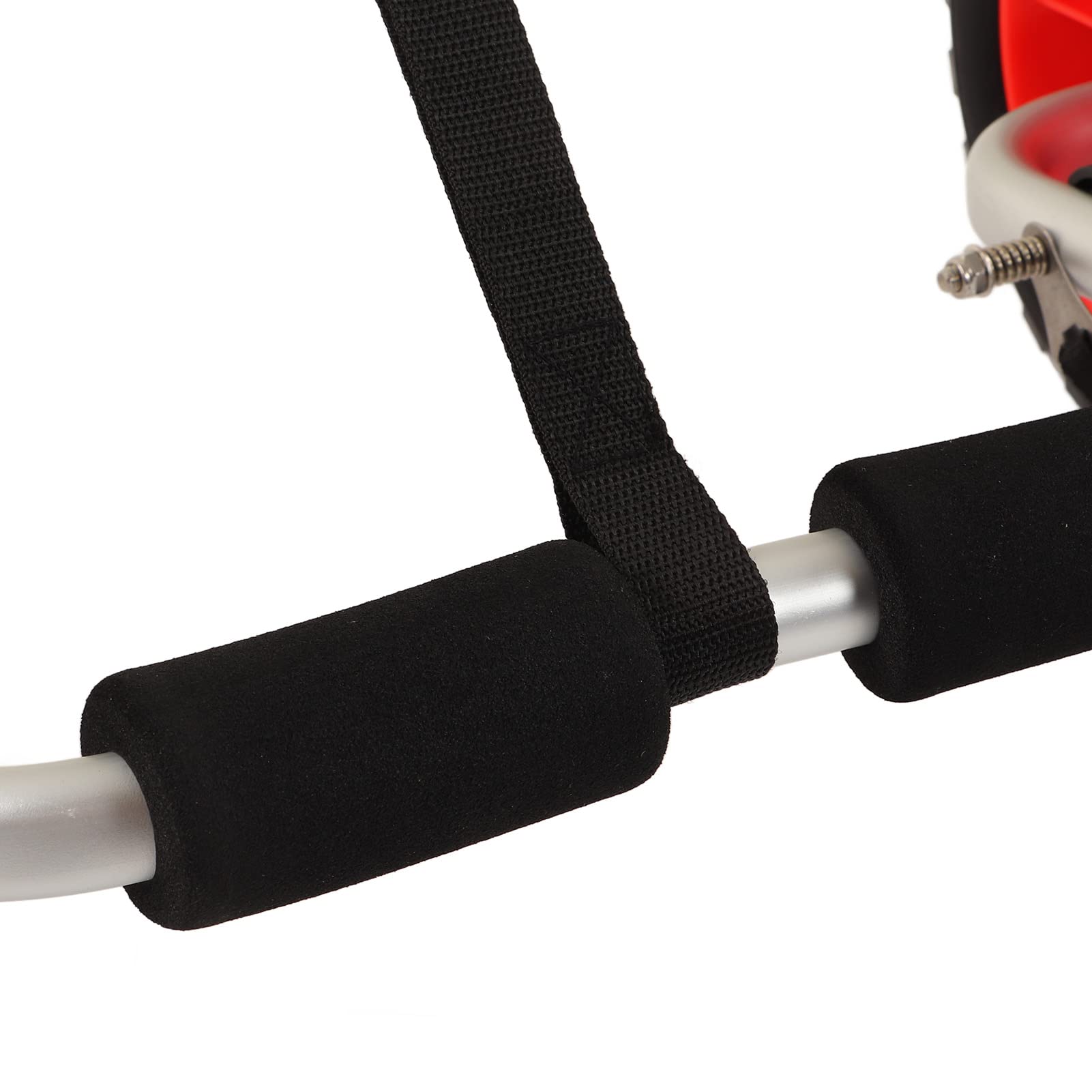 WÓZEK DO TRANSPORTU KAJAKA LOTNICZY ALUMINIOWY PU KOŁA REGULOWANY SKŁADANY WÓZEK DO TRANSPORTU ŁODZI AKCESORIA DO KAJAKARSTWA