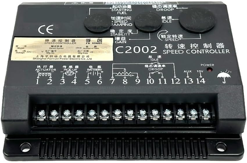 C2002 Governor Speed Controller For Generator DC Speed Control Panel Genset Parts(C2002)
