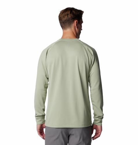 Columbia Men's Black Mesa Waffle Knit Crew Ii2