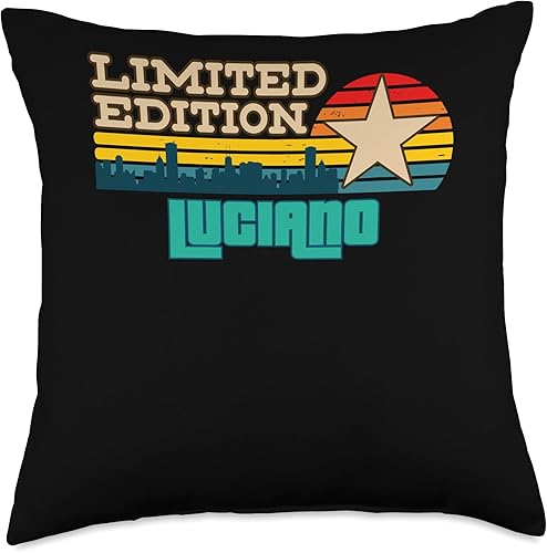 Miniatura 4 de Limited Edition Theodor Retro Radio Cassette Name Throw Pillow