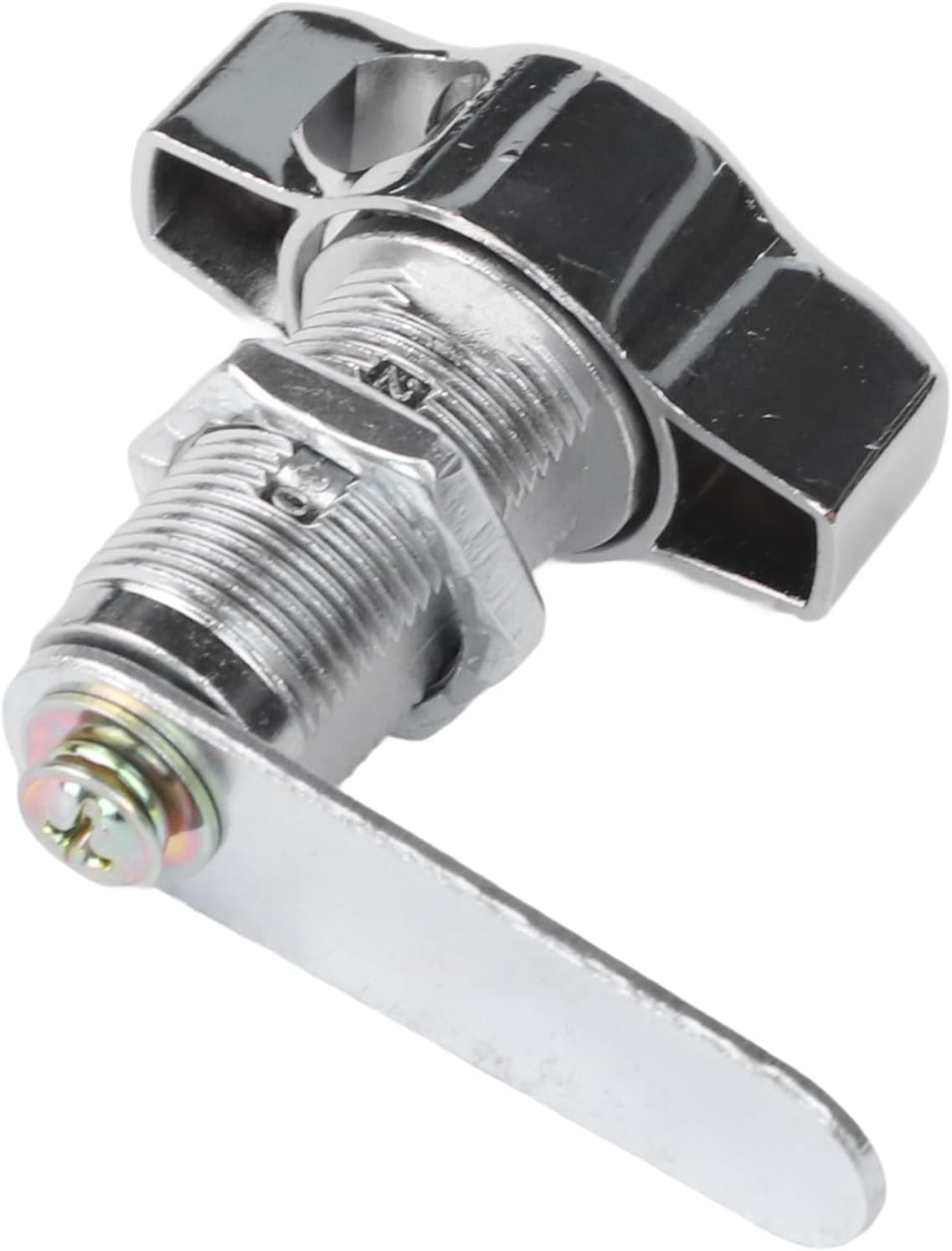 Keyless Cabinet Cam Lock Zinc Alloy Furniture Door Lock Secure Mechanical Latch for Drawer Cupboard Office Home 16mm 20mm 25mm 30mm