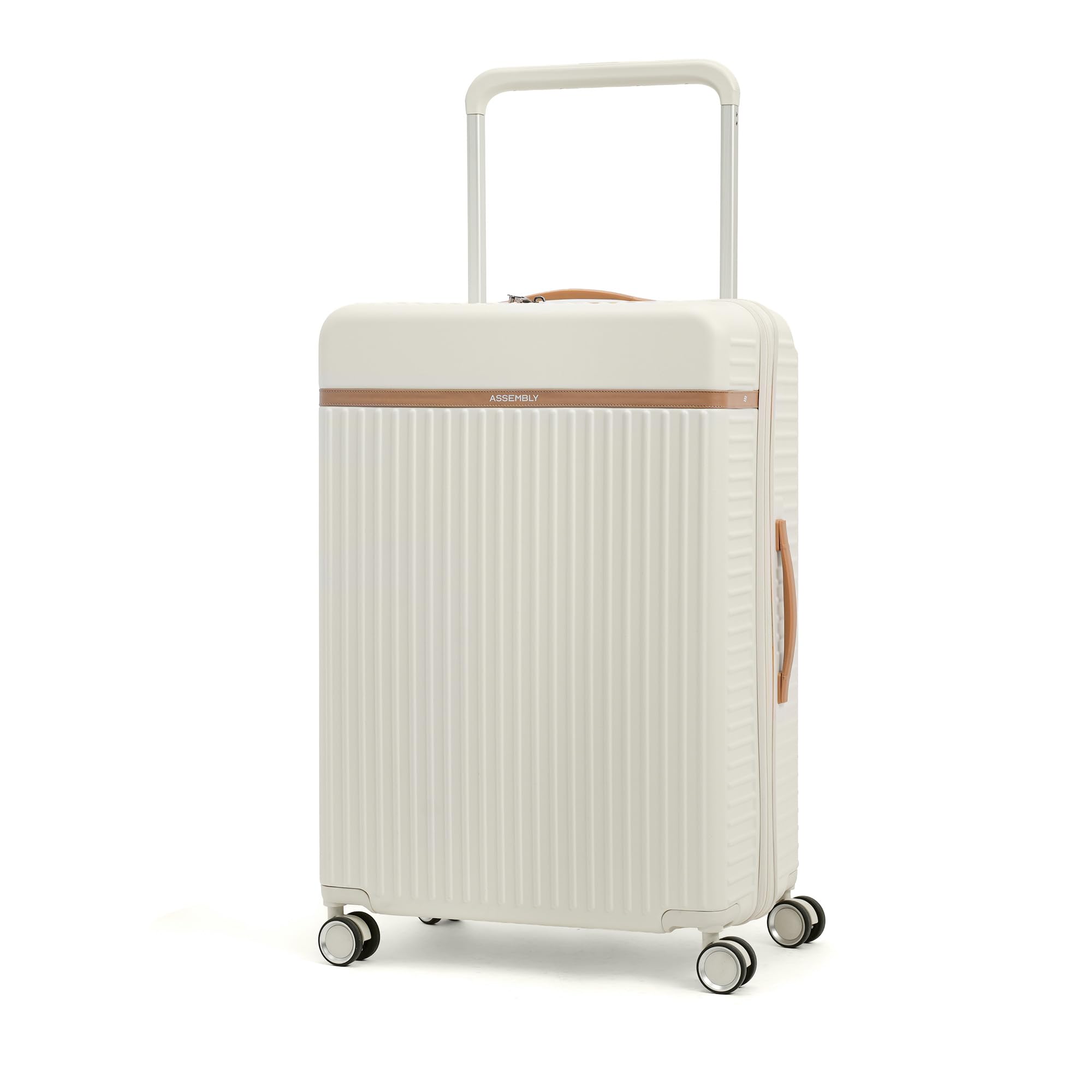 Assembly Rover 28 Inch Large Check-in Trolley Bag Hard Shell Polycarbonate Suitcase Wide Trolley Design with TSA Lock 8 Spinner Wheels