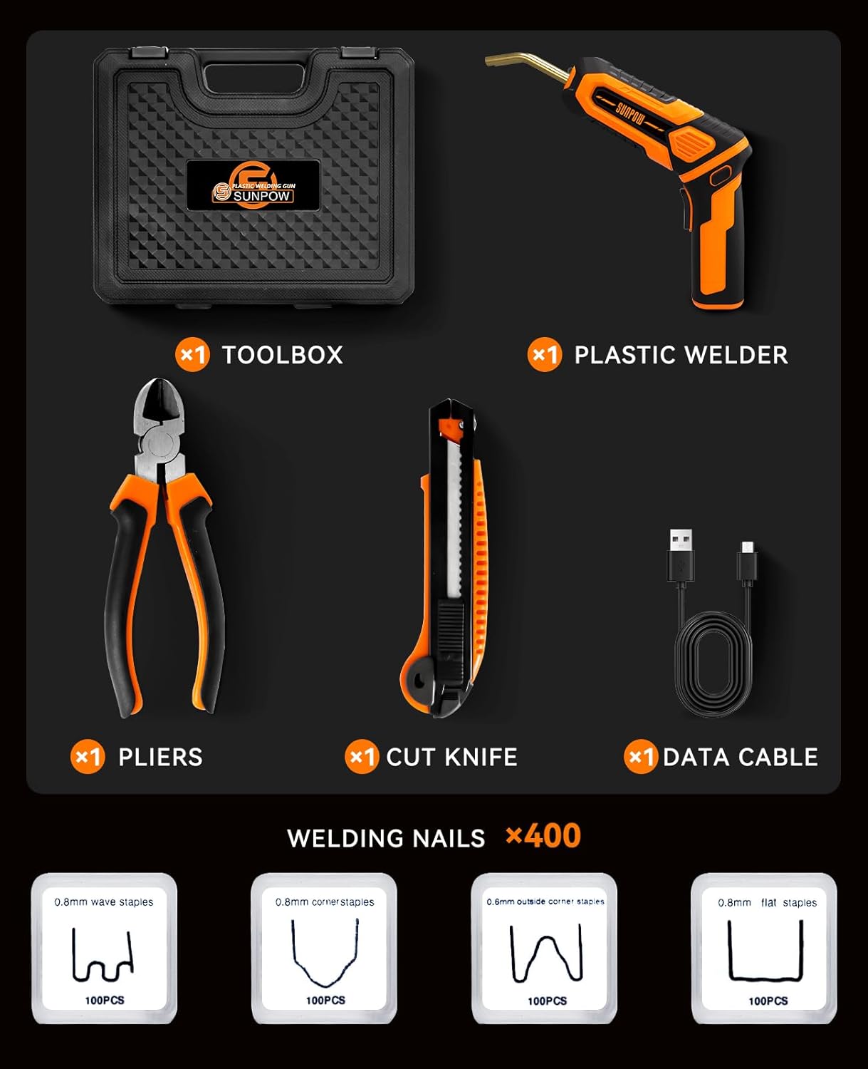 Plastic Welder Repair Kit