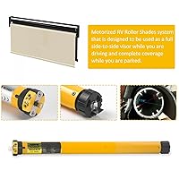 Vista 6 de Allen Wrench - Motor de persiana de repuesto para autocaravana con cable de 12 V CC, interruptor de límite integrado y ajuste