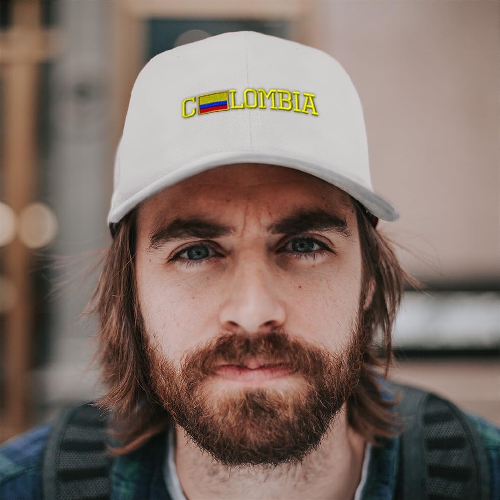 Speedy Pros Baseball Caps for Men & Women Embroidered Colombia Colombian Embroidery Ladies & Men Baseball Hats Acrylic - Image 2