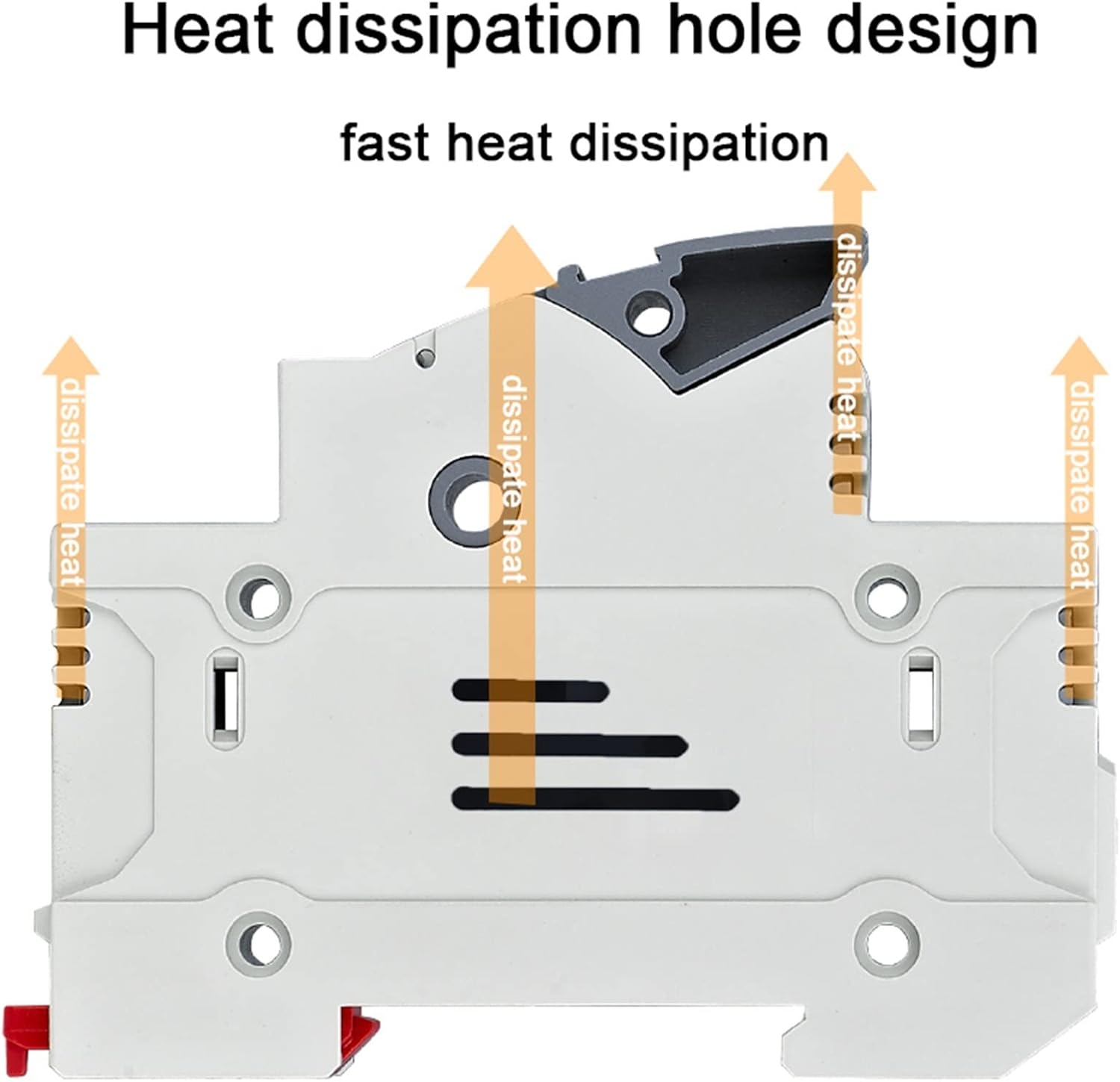 1pcs Solar Fuse Holder PV 1000V with Indicator Light DC 10x38MM(15A)