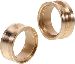 GANAZONO Fishing Rod Guide Ring Replacement Brass Line Guides with Inner Diameter for Casting Rods Friction