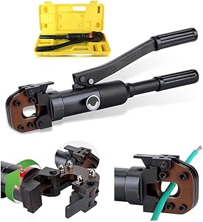 Cable Cutter, 4-20mm Hydraulic Cable Cutter 6T Rebar Cutter Wire Rope Steel Wire Bolt Cutter (4-20mm)