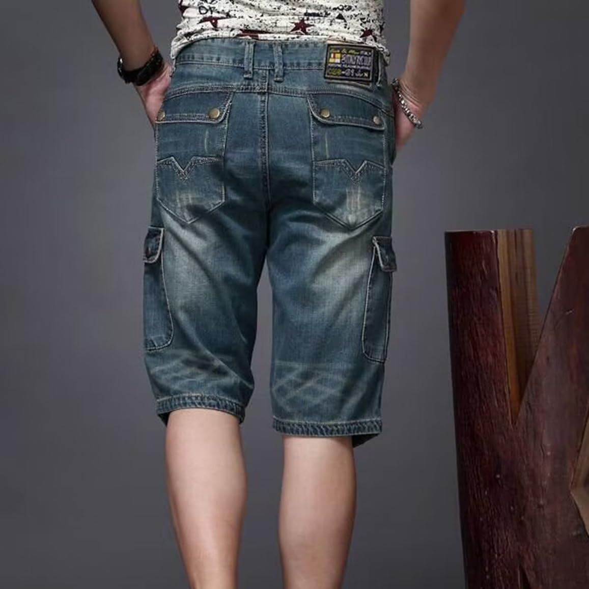 ＢＡＧＡＤ] デニムショーツ 夏 ミディアムパンツ 7分丈 ハーフパンツ ストレッチ スエット メンズ 薄手 アウトドア 男性用 ＢＡＧＡＤ]  デニムショーツ 夏 ミディアムパンツ 7分丈 ハーフパンツ ストレッチ スエット メンズ 薄手 アウトドア 男性用 楽天市場】デニム ... [lsjdln] ハーフパンツ メンズ ひざ下 クロップドパンツ パンツ ジーンズ 七分丈 ショートパンツ デニム ストレッチ カー