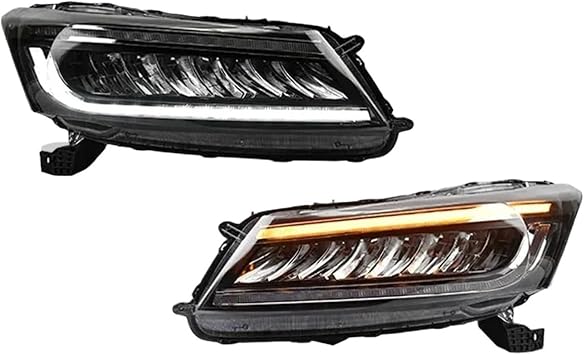 Headlight Assembly For Accord 8Th 2008-2012 Upgrade Modified To New Drl Dynamic Turn Signal Led Headlight Car Headlamp