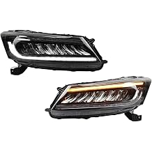Headlight Assembly For Accord 8Th 2008-2012 Upgrade Modified To New Drl Dynamic Turn Signal Led Headlight Car Headlamp