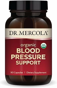 Dr. Mercola Organic Blood Pressure Support, 90 Capsules 90 Servings