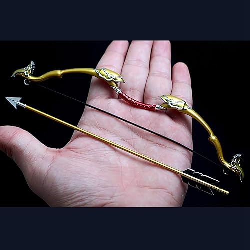 Miniatura 4 de Gran maestro del cultivo demoníaco Jin Ling Espada Arco y Flecha Modelo Figura de Acción Arte Juguetes Colección Regalo (Jinling Arco y Flecha)