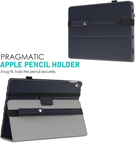 Vista 3 de Soporte para bolígrafo para iPad Pro 9.7 de Moko, índigo (1-Indigo)