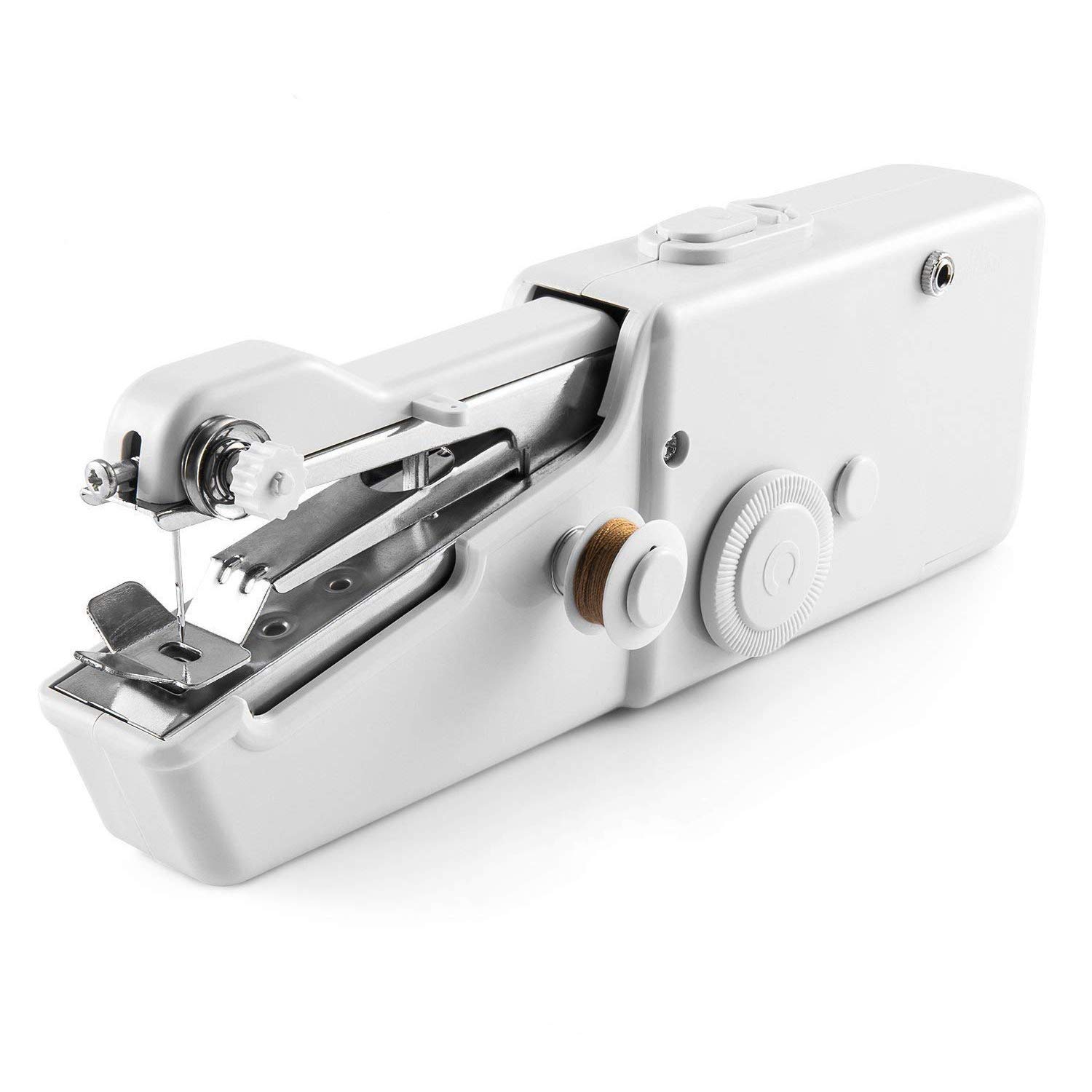 Handheld Sewing Machine, Portable Cordless Handheld Electric Sewing Machine, Quick Handy Stitch for Fabric Clothing Kids Cloth Clothes