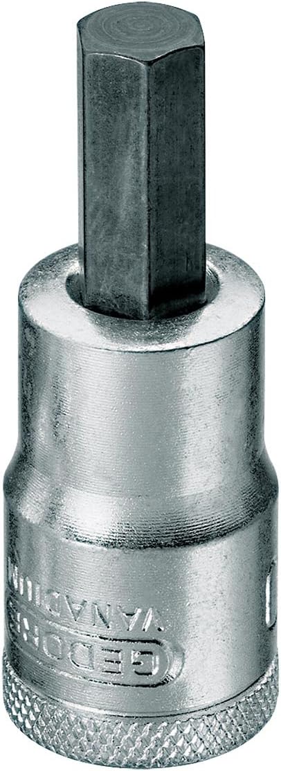 GEDORE 2005 CT2-D 19L Socket Spanner Set 1/2 Inch in Check Tool Module 40 Pieces, Colour, Size