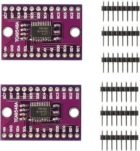 TCA9548A I2C IIC Multiplexer Breakout Board, 8 Channel Expansion Board for Arduino, 2pcs