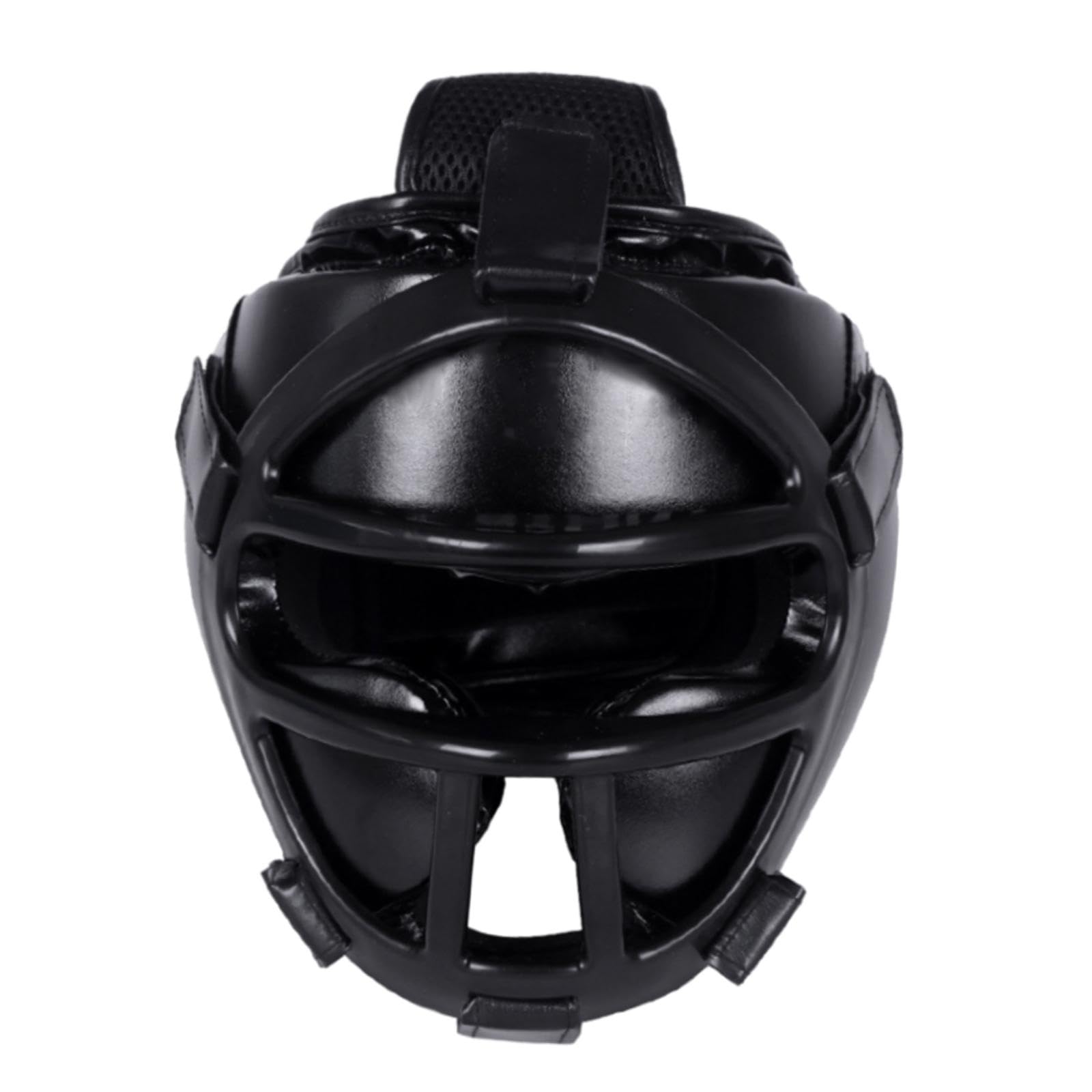 Casco unisex portatile per arti marziali, muay thai, karate, colore nero, M