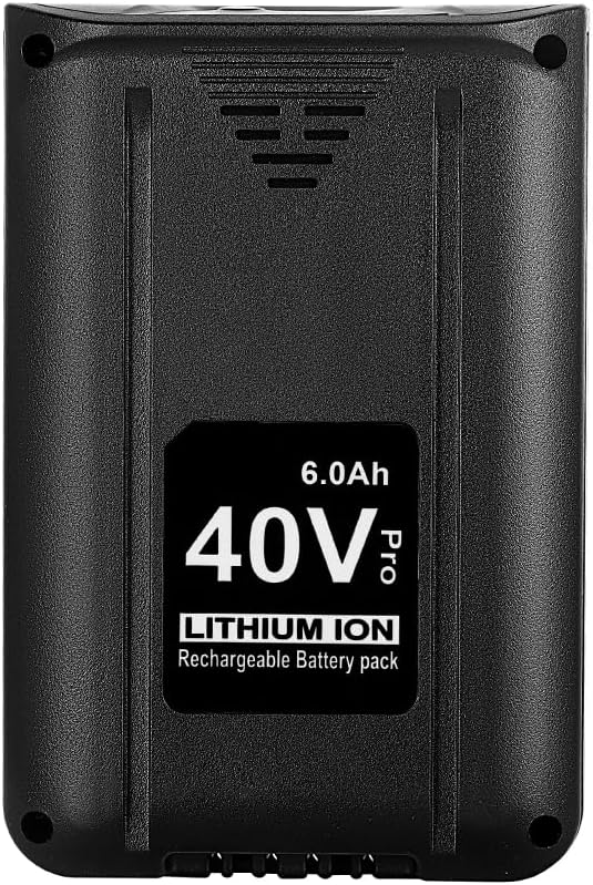 40V 6Ah Battery Replacement for Kobalt 40V Battery for KB-540-06 KB440-06 KB240-06 KB2540C-06 KB640-03,Rechargeable Lithium Ion Battery for Cordless Power Tool