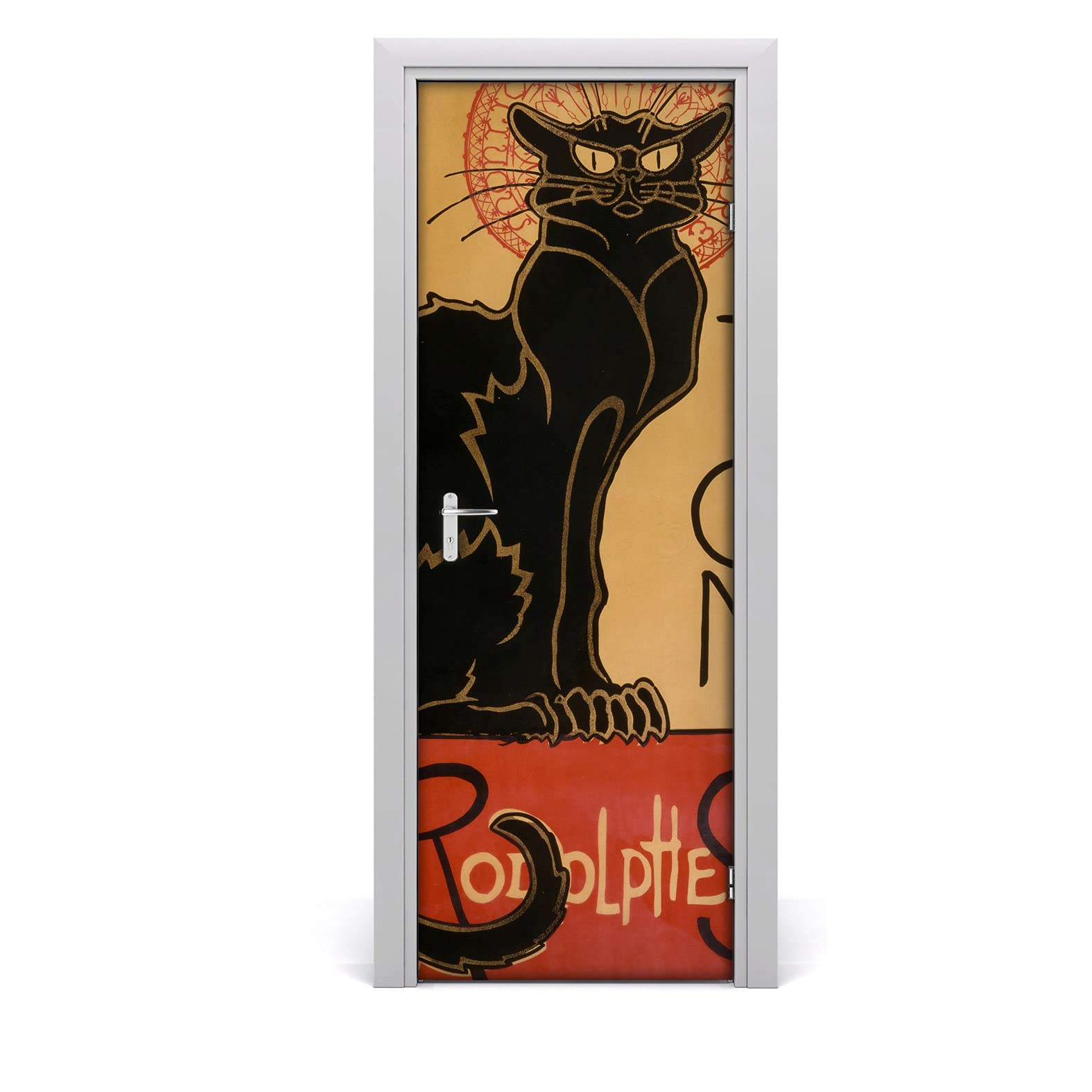 Papier peint sur la porte vintage 85x200cm autocollant Magic-Stick