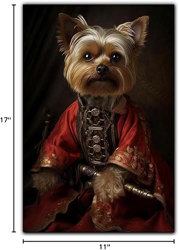 Miniatura 55 de Thuan Chow Chow Retrato de mascota con disfraz real de perro en un disfraz retrato de perro con vestimenta Retrato medieval de mascota retrato