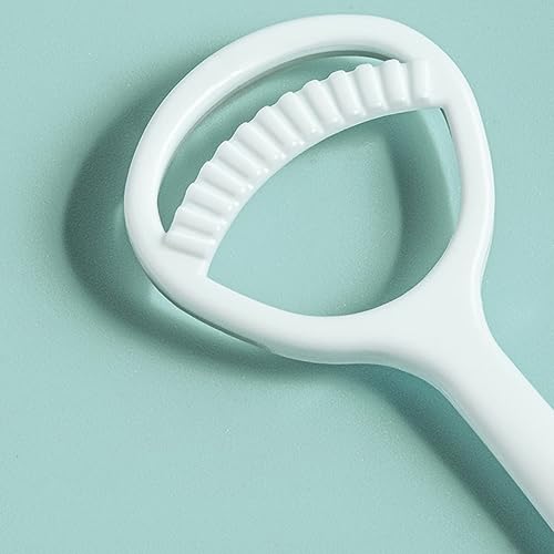 Miniatura 4 de DFsucces - Cepillo para lengua, raspador de lengua para adultos y niños, para adultos, niños, cuidado bucal saludable, fácil de usar, elimina el mal