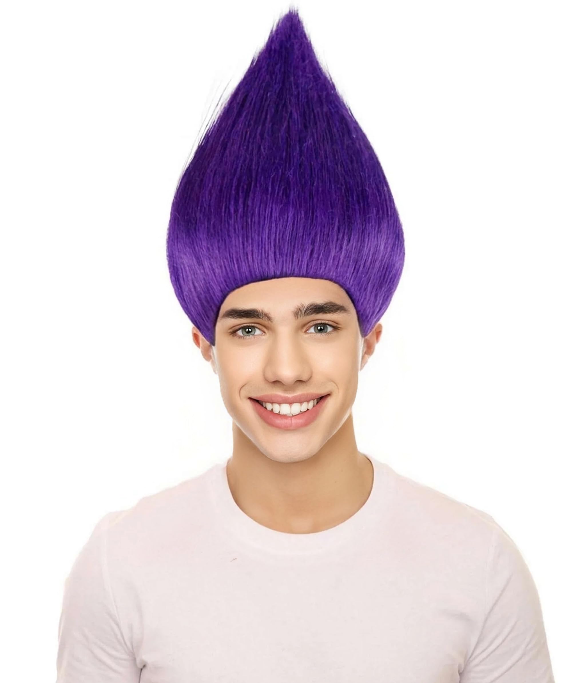 HPO Unisex s Troll Wigs Collections, Purple, Teens