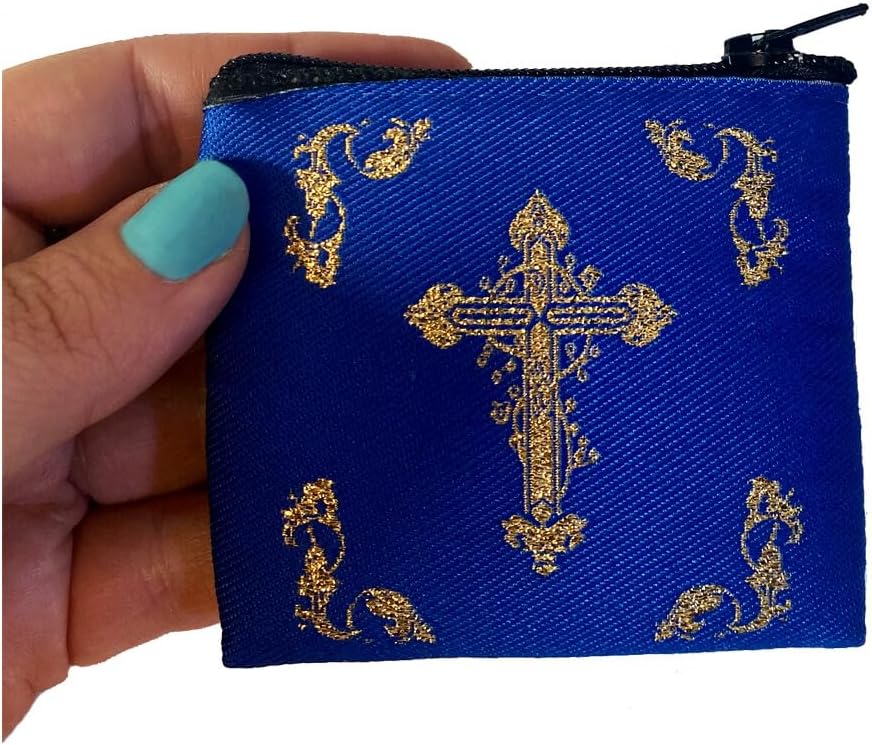 Religious Gifts Icxc Jesus Christ Russian Orthodox Three Bar Silver Tone Cross 1 7/8 Inches, 925 Sterling Silver