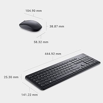 Amazon.com: Dell Wireless Keyboard and Mouse - KM3322W
