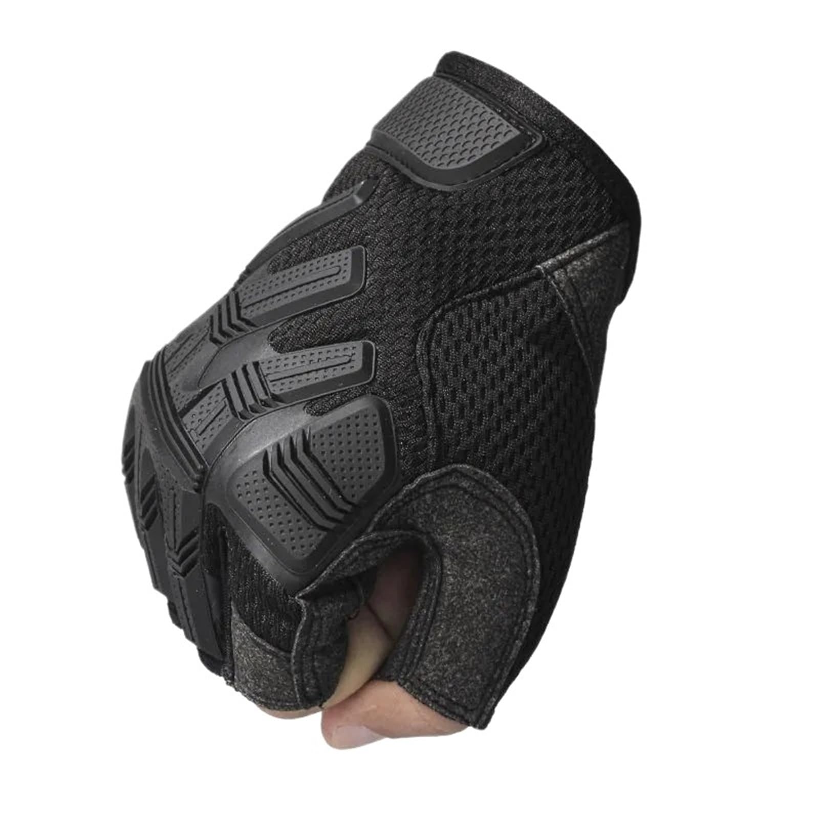 Fingerlose Handschuhe – rutschfeste, schweißabweisende Halbfingerhandschuhe for Sport, Paintball, Jagd, Autofahren und Arbeit Zubehör