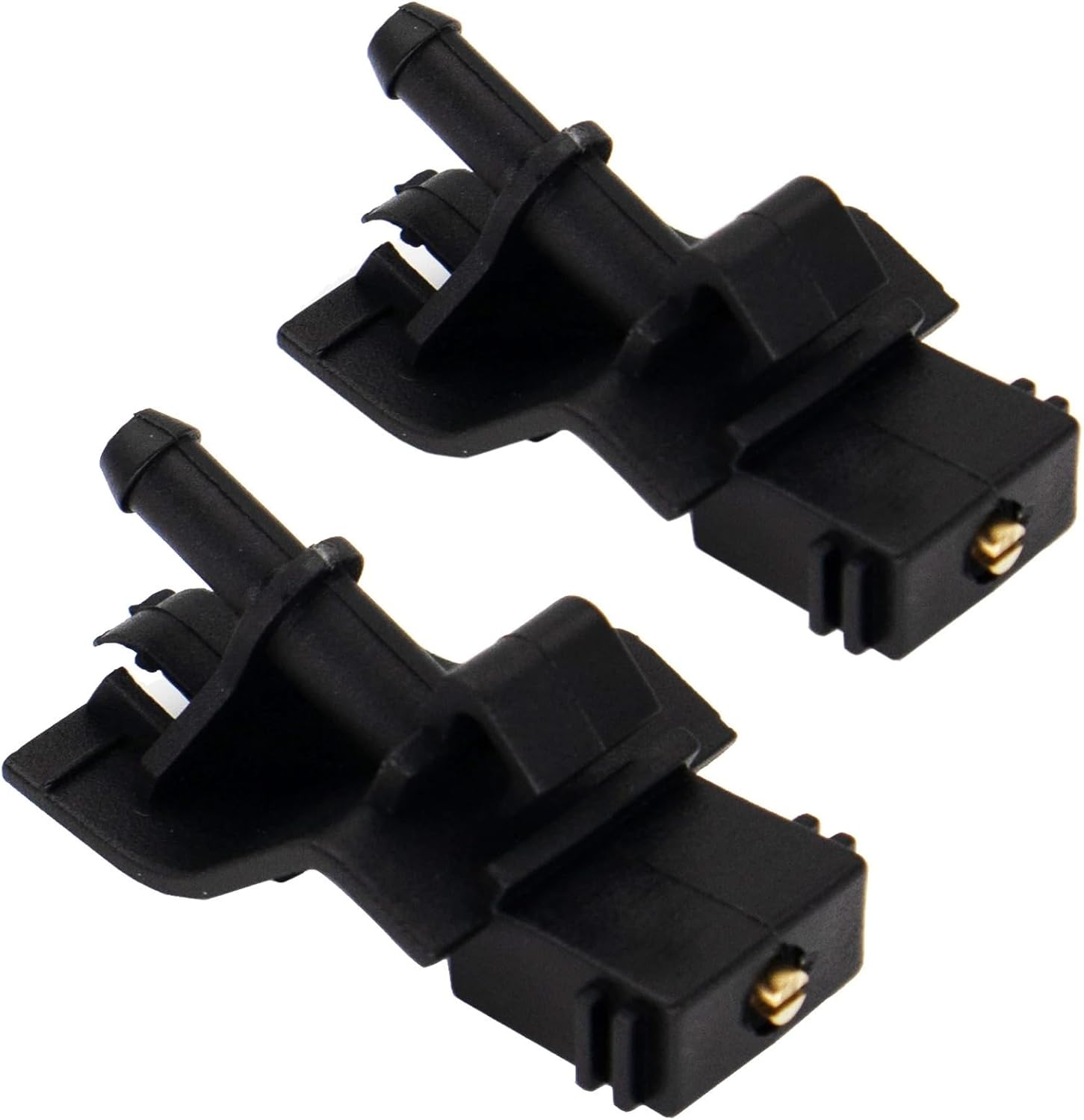 X2 Front Windscreen Wiper Washer Jet Nozzle Sprayer Hood Compatible with Lexus Toyota RX350 LS460 RX450H LS460 IS250 IS350 GX460 J150 XE20