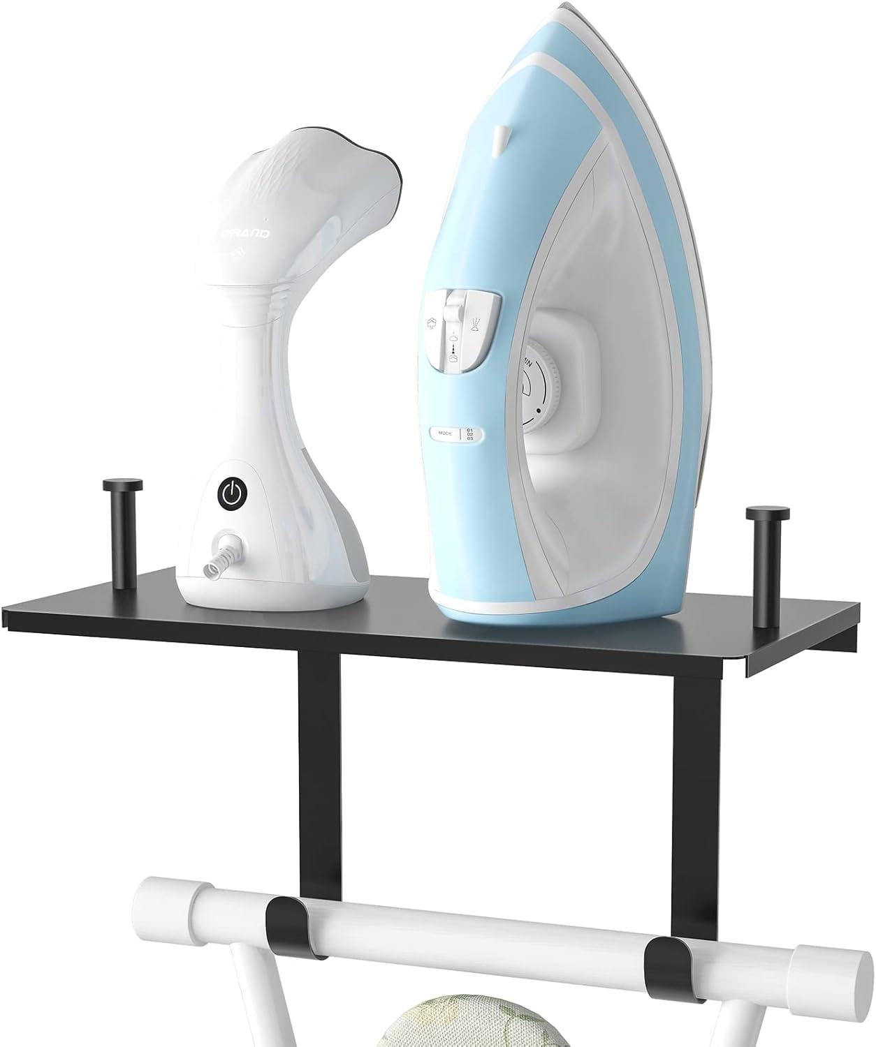 Buy LSK Ironing Board Hanger Wall Mount,Iron Board Hanger with Storage