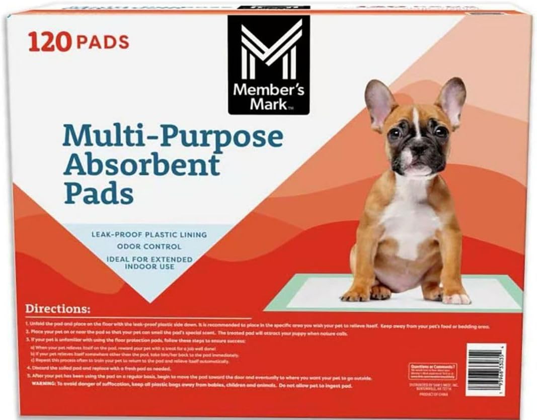 Member Marks Multipurpose Absorbent Pads, 23” x 24”, 120 ct: