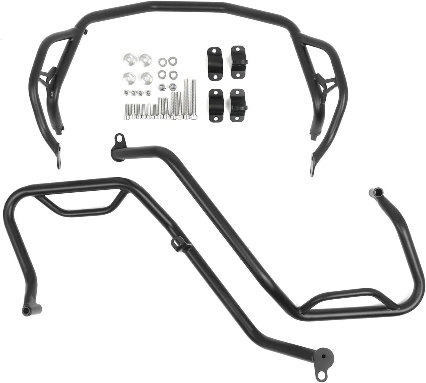 Protective Devices for XADV 750 X-ADV750 2017-2020 XADV750 Engine Guard Highway Crash Bars Bumper Stunt Cage Motorcycle Frame Protection Bars(Black 1)