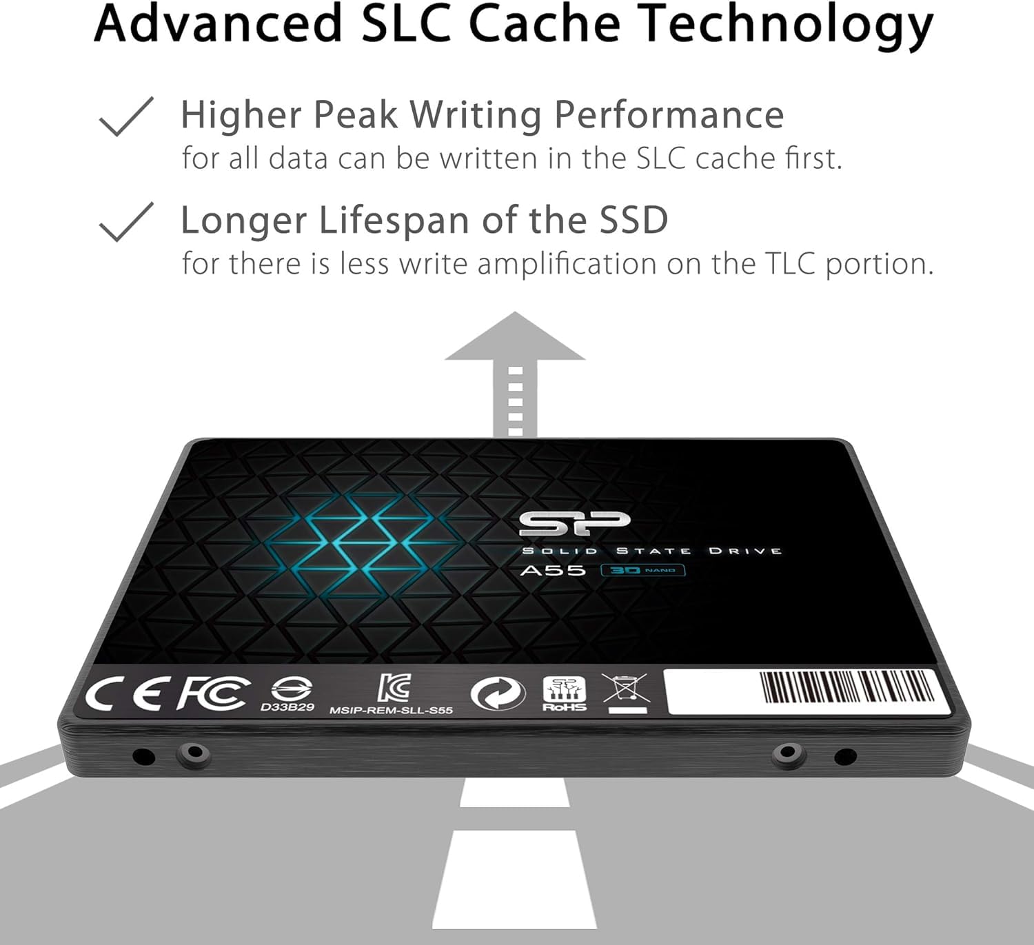 Silicon-power 2.5インチ SSD 2TB Silicon Power（シリコンパワー） SSD 2TB 内蔵ssd 3D NAND採用 SATA3