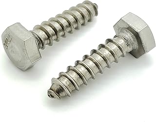 25 Qty 14 x 1 304 Stainless Steel Hex Lag ...,