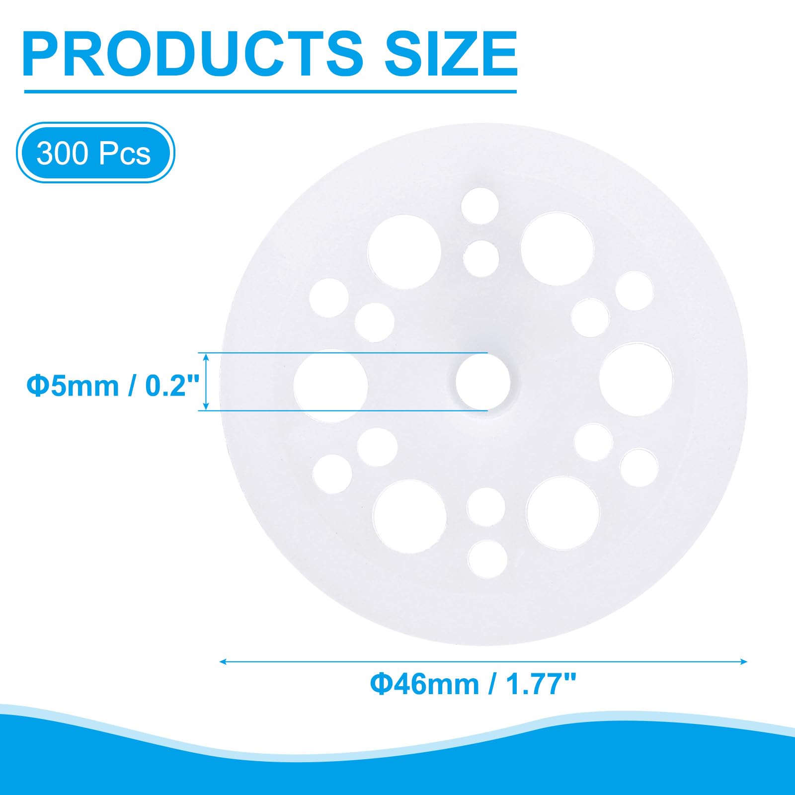 PATIKIL 46mm Plastic Washers - Image 2
