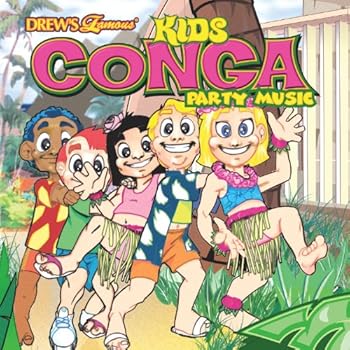 Audio CD Drew's Famous Kids Conga Party Music Book