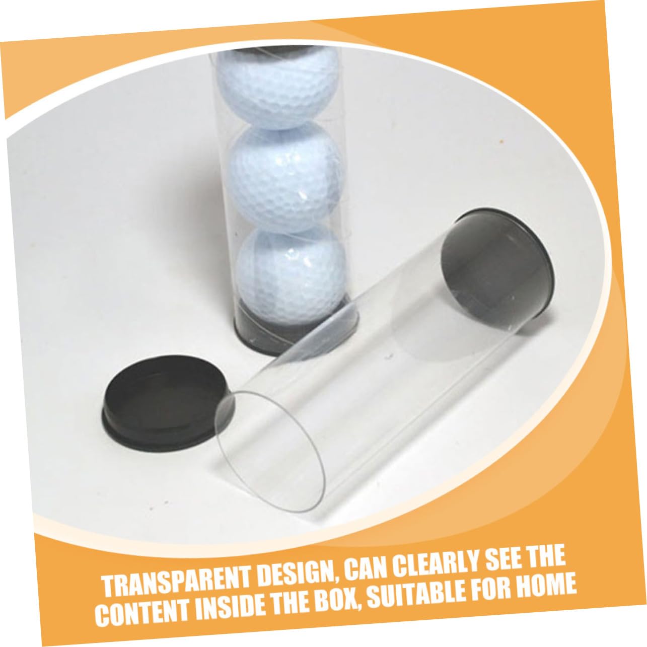 Abaodam Soporte Transparente para Bolas Estuche De Antirayaduras para Bolas para Exhibición Y Almacenamiento Dimensiones