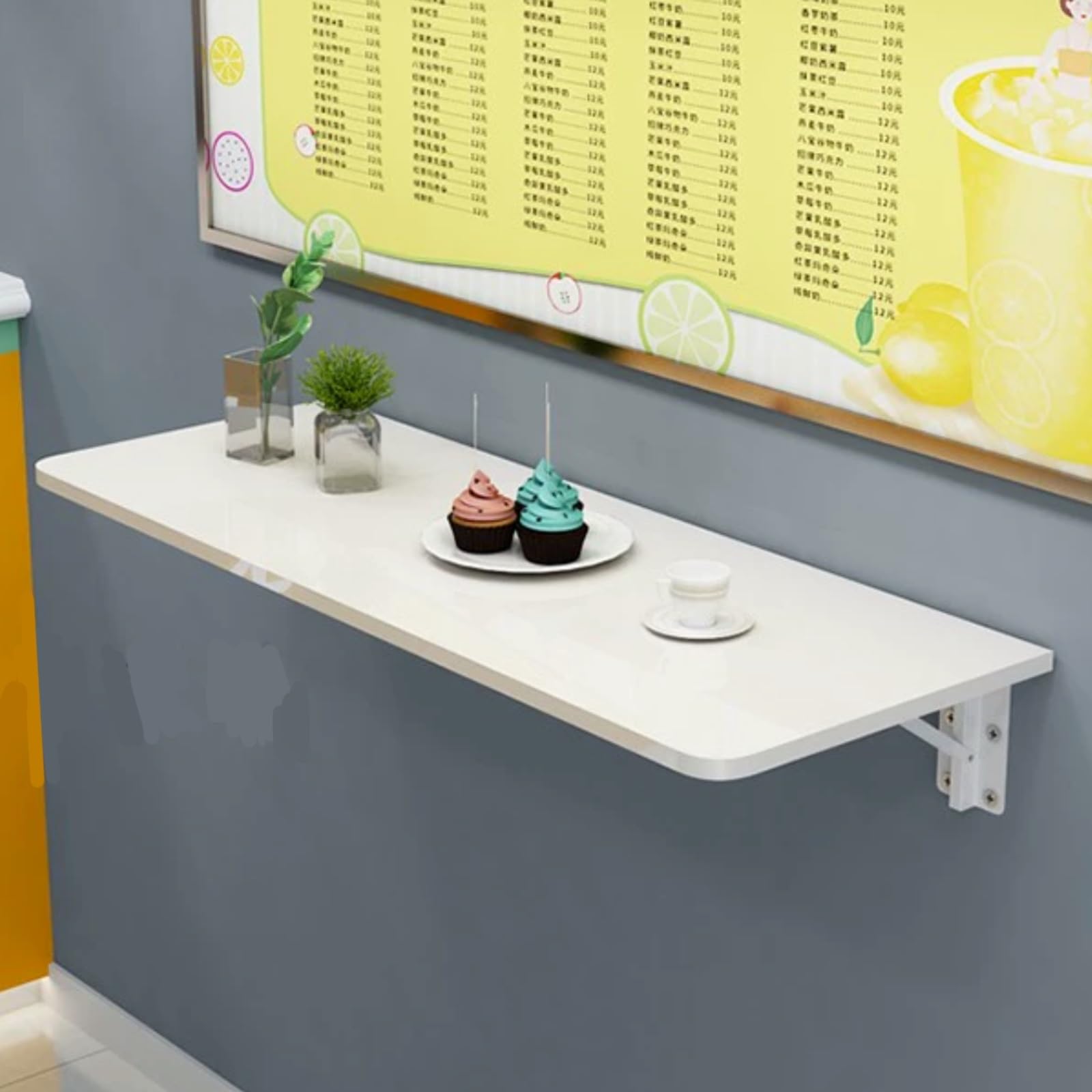 Bureau flottant pour petits espaces et studios