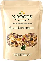 Granola Premium X Roots | Mix Selecionado de Grãos, Nuts e Sementes | Crocante e Saborosa para Café da Manhã e Lanches - 500gr