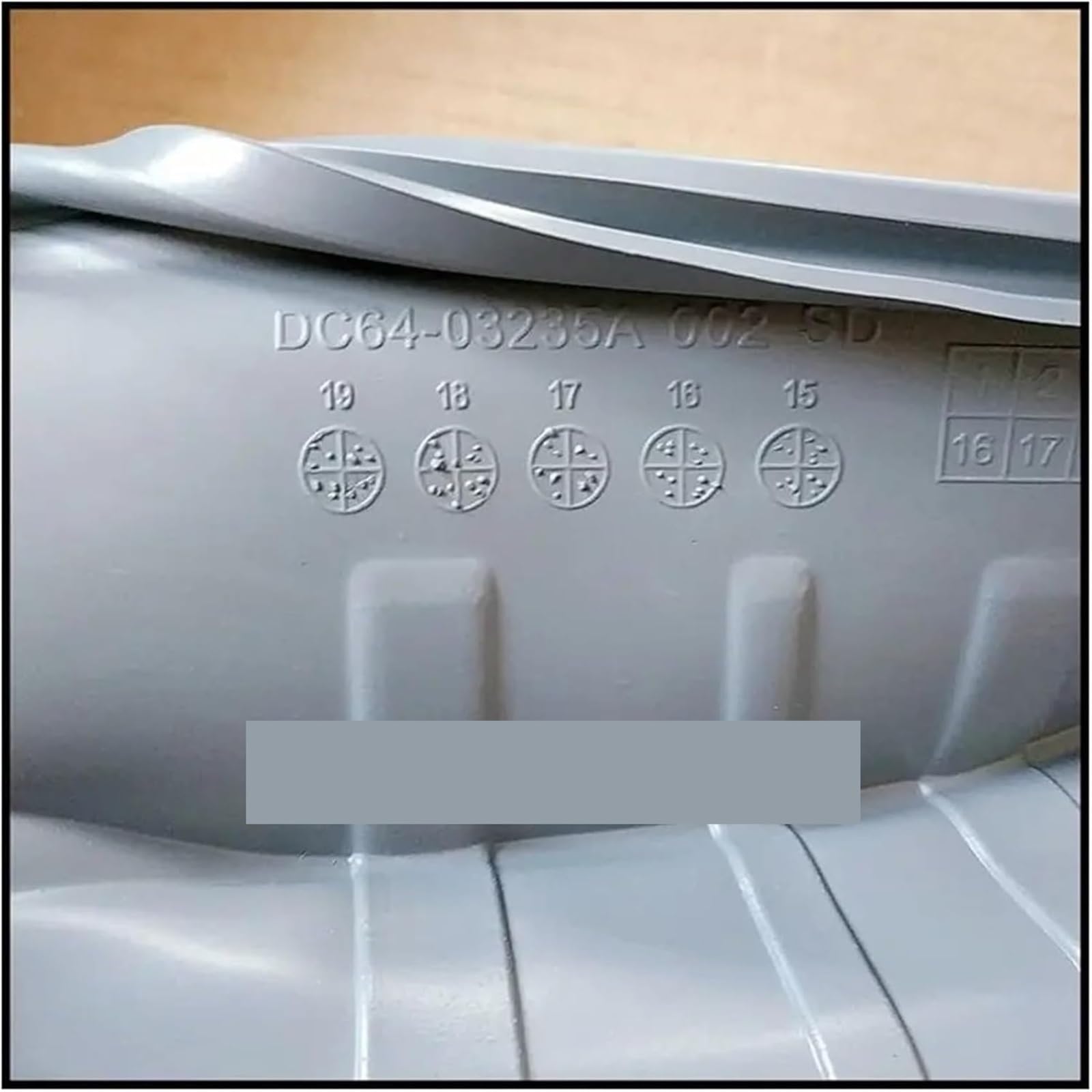 Cuisinart DLC-118BGTXT1 Replacement Pusher & Sleeve Assembly, Large, Gray Fits Models DFP-7BC, DLC-10C, DLC-10S, DLC-10SY, & DLC-10SYP1 Only OEM