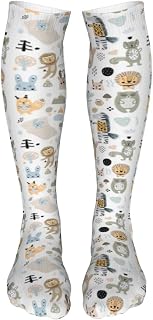 321 Winter Socks 50Cm Cute Color Wild Work Socks Thick Fun Socks Novelty Golf Socks For Winter, Aldult, Halloween