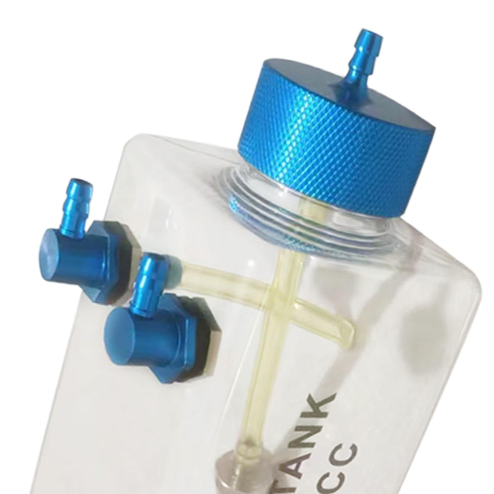 Colaxi RC Tank, Transparent Oil Bottle for Gas Airplane Model Accs, 500CC