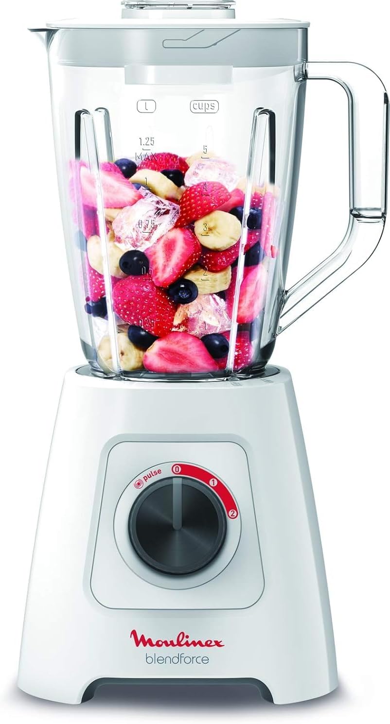 Blender | BlendForce 2 - 2L Blender Smoothie Maker |Mixer | 600 Watts | 3 speeds | 2 Years Warranty | LM423127